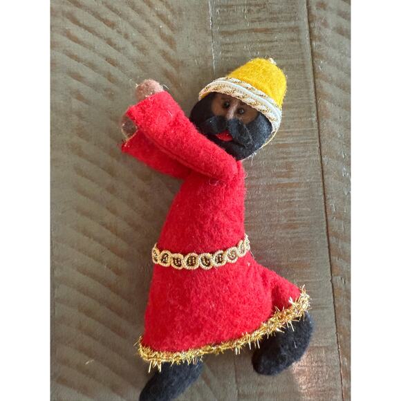 5 PC Felt Nativity Scene Christmas Ornaments Holy Family Dolls Jesus Mary 5" - Picture 4 of 8